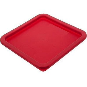 Carlisle 1074105 Storplus Red Polyethylene Lid For 6 and 8 Qt. Square Storplus Containers