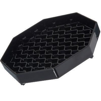Carlisle 1103603 NeWave™ Drip Tray, 6-1/2" Octagon, Black, NSF