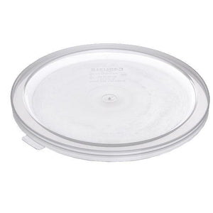 Carlisle 125230 Storplus Bain Marie Translucent Polypropylene Lid For 12, 18, and 22 Qt. Round Storplus Containers