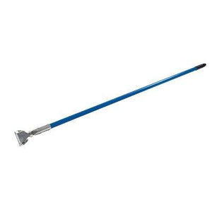 Carlisle 36211314 60"L Dust Mop Handle, Fiberglass Blue