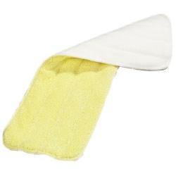 Carlisle 363321804 Wet/Dry Mop Pad, 18", Looped End Microfiber, Yellow