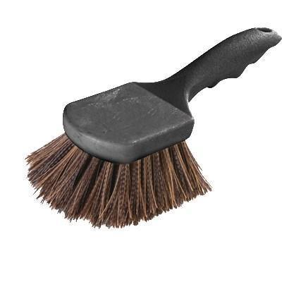 Carlisle 3650501 8-1/2" Utility Scrub Brush - Poly/Plastic, Brown