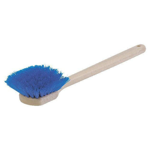 Carlisle 36505L14 Utility Scrub Brush, 20", Poly/Plastic, Blue
