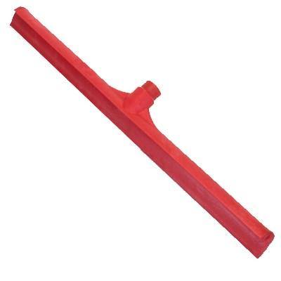 Carlisle 3656805 Sparta 24" Red Single Blade Rubber Squeegee with Plastic Frame
