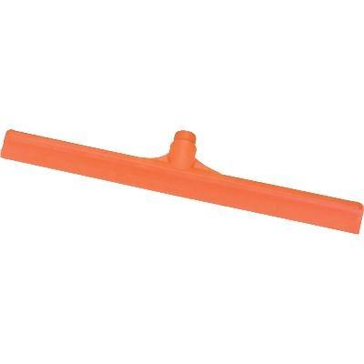 Carlisle 3656824 Sparta 24" Orange Single Blade Rubber Squeegee with Plastic Frame