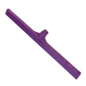 Carlisle 3656868 Sparta 24" Purple Single Blade Rubber Squeegee with Plastic Frame