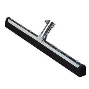 Carlisle 36631800 Flo-Pac Floor Squeegee, 18 In, Straight Plated, Black Double Foam