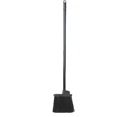 Carlisle 3686003 30"L Duo-Sweep Lobby Broom with Straight Bristles & Black Handle
