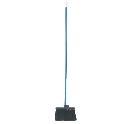 Carlisle 3686403 Duo-Sweep 11" Light Industrial Broom with Black Unflagged Bristles and 48" Handle