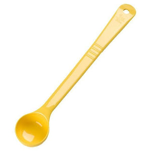 Carlisle 395604 Measure Misers 1 Oz. Yellow Long Handle Portion Spoon