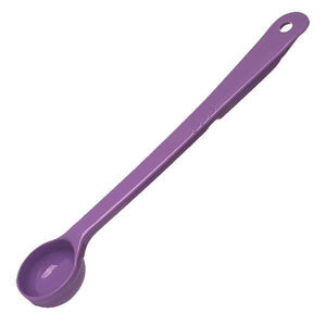 Carlisle 395689 Measure Misers 1 Oz. Purple Long Handle Portion Spoon