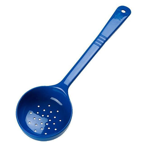 Carlisle 399314 Measure Misers 8 Oz. Blue Long Handle Portion Spoon