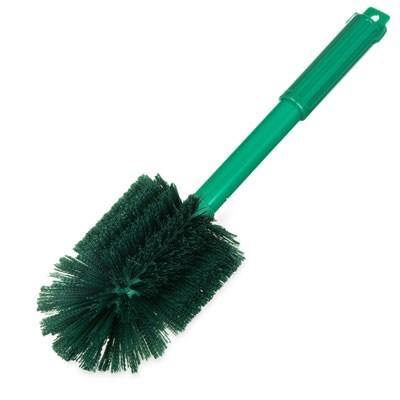 Carlisle 40002C09 Sparta 3.5 In. Green Multi-Purpose Valve and Fitting Brush with 16"L Handle