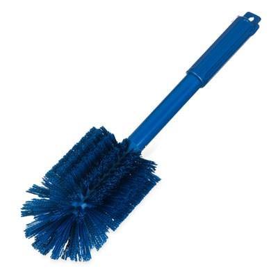 Carlisle 40002C14 Sparta 3.5 In. Blue Multi-Purpose Valve and Fitting Brush with 16"L Handle
