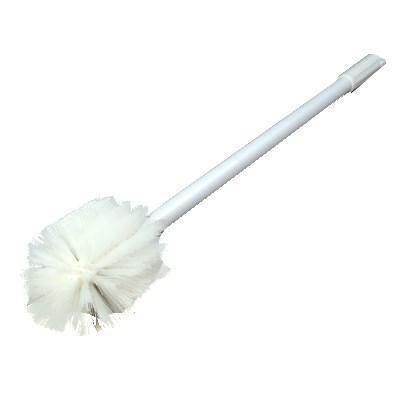 Carlisle 4000302 Sparta 3.5 In. White Multi-Purpose Valve and Fitting Brush with 30"L Handle