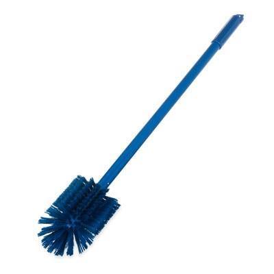 Carlisle 40003C14 Sparta 3.5 In. Blue Multi-Purpose Valve and Fitting Brush with 30"L Handle