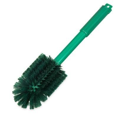 Carlisle 40005C09 Sparta 4 In. Green Multi-Purpose Valve and Fitting Brush with 16"L Handle