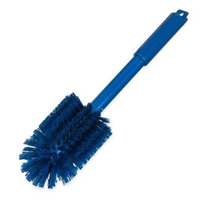 Carlisle 40005C14 Sparta 4 In. Blue Multi-Purpose Valve and Fitting Brush with 16"L Handle