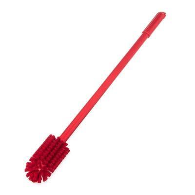 Carlisle 40006C05 Sparta 3 In. Red Multi-Purpose Valve and Fitting Brush with 30"L Handle