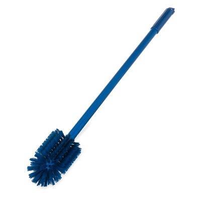 Carlisle 40007C14 Sparta 4 In. Blue Multi-Purpose Valve and Fitting Brush with 30"L Handle