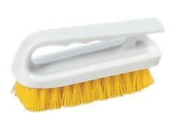 Carlisle 4002404 6" Bake Pan Lip Brush - Poly/Plastic, Yellow