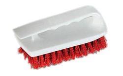 Carlisle 4002405 6" Bake Pan Lip Brush - Poly/Plastic, Red