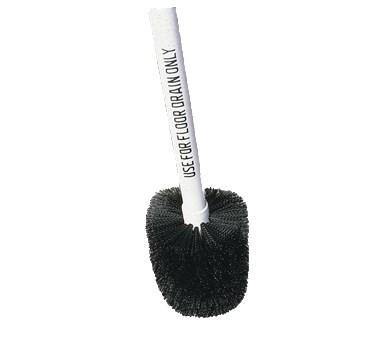 Carlisle 4014600 Sparta Floor Drain Brush, 3" Black Bristles, Plastic, No Handle