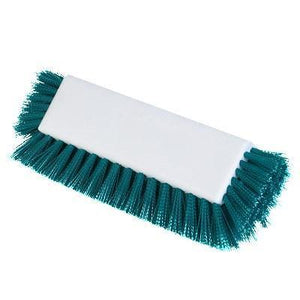 Carlisle 4042209 10" Dual Surface Floor Scrub Brush Head - Poly/Plastic, Green