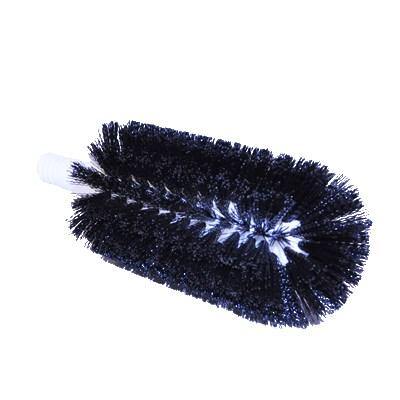 Carlisle 4046503 8" Glass Washer Brush Head - Polyester Bristles, Black