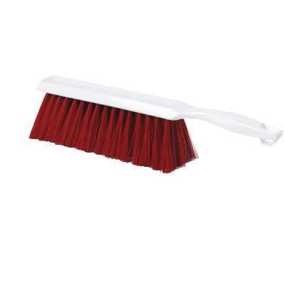 Carlisle 4048005 13" Counter/Bench Brush - Poly/Plastic, Red