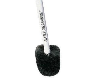 Carlisle 4109300 Sparta Floor Drain Brush, 5" Black Bristles, Plastic, Without Handle
