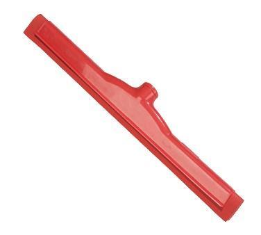 Carlisle 4156705 Sparta Spectrum 18" Red, Double Foam Floor Squeegee with Plastic Frame