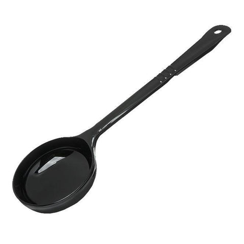 Carlisle 4390-503 Measure Misers 6 Oz. Black Portion Spoon