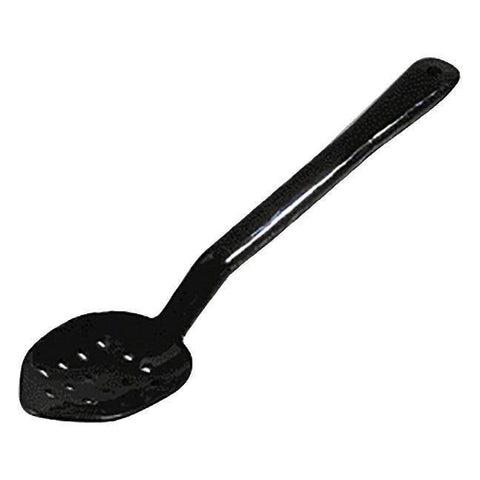 Carlisle 442103 13"L Perforated Serving Spoon - Plastic, Black