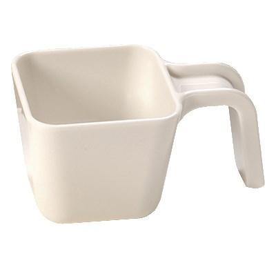 Carlisle 49110-102 9-1/2 Oz Portion Cup with Flat Sides, Polycarbonate, White