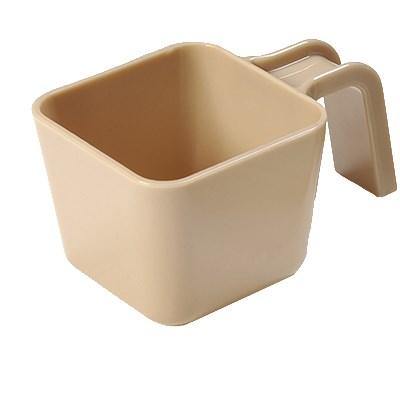 Carlisle 49112-106 12 Oz Portion Cup with Flat Sides, Polycarbonate, Beige