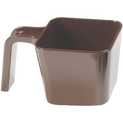 Carlisle 49116-101 16 Oz Portion Cup with Flat Sides, Polycarbonate, Brown