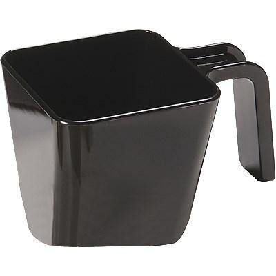 Carlisle 49122-103 20 Oz Portion Cup with Flat Sides, Polycarbonate, Black