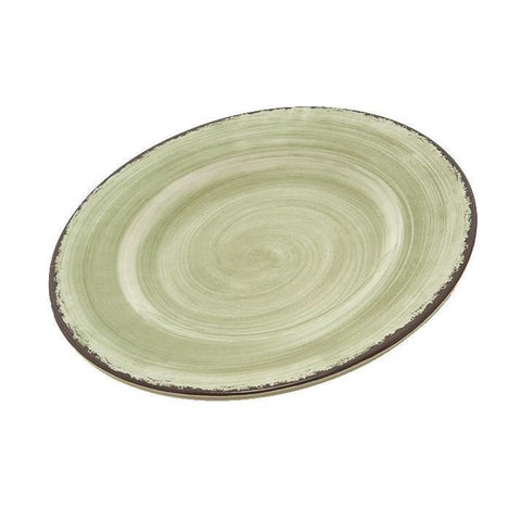 Carlisle 5400246 Mingle 9" Jade Round Melamine Salad Plate
