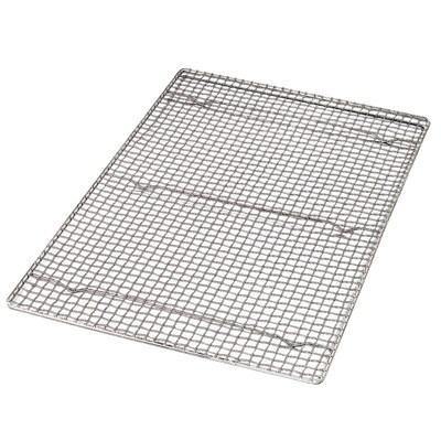 Carlisle 601647 Icing Grate For Full Size Sheet Pan, 24" X 16", Chome Plated