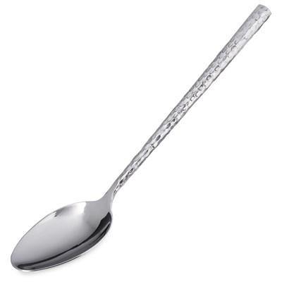 Carlisle 60205 10" Terra Solid Serving Spoon Hammered, Stainless