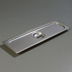 Carlisle 60700HLC Half Sized Long Steam Pan Cover, Stainless