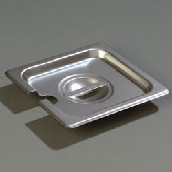 Carlisle 607160CS Sixth-Size Steam Pan Cover, Slotted, Stainless