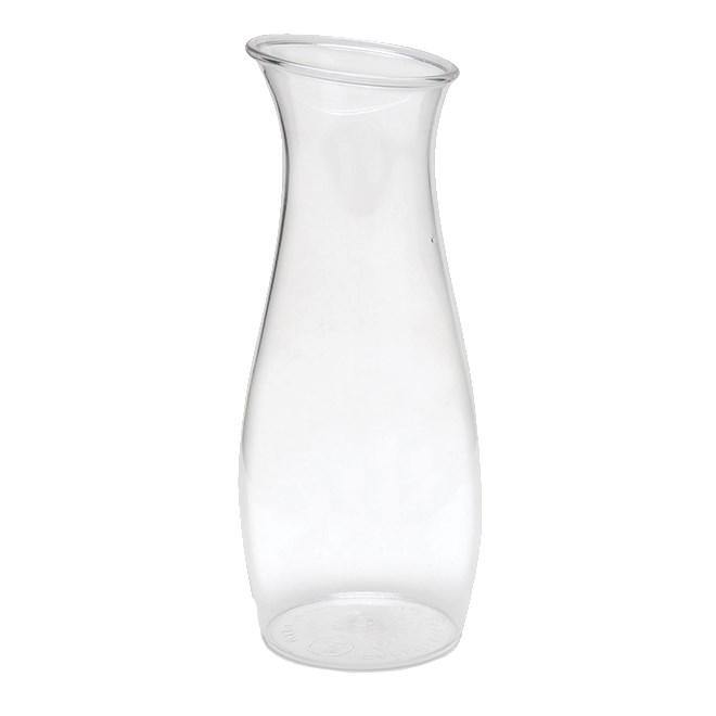 Carlisle 7090207 Carafe 1 Liter Capacity, Drip-Free Pour, Polycarbonate, Clear