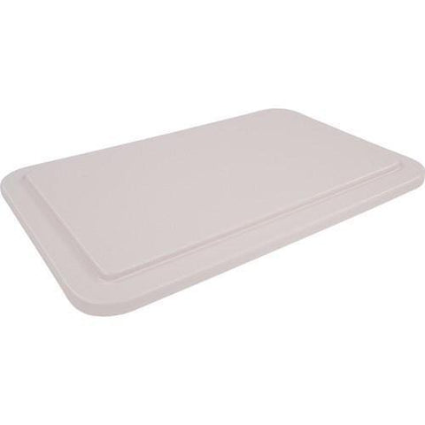 Carlisle CM1042LP02 Full Size Cold Food Pan Lid - Plastic, White