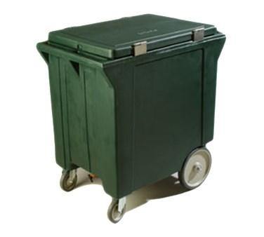 Carlisle IC222008 Forest Green Cateraide 200 Lb. Mobile Ice Caddy