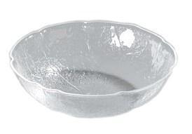 Carlisle LB1607 15-1/4" Round Serving Bowl with 8 Qt Capacity, Acrylic, Clear