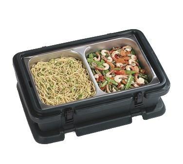Carlisle PC140N03 Cateraide Black Top Loading 4" Deep Insulated Food Pan Carrier
