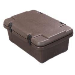 Carlisle PC160N01 Cateraide Brown Top Loading 6" Deep Insulated Food Pan Carrier