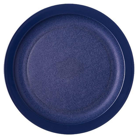 Carlisle PCD20950 9" Plastic Plate, Dark Blue